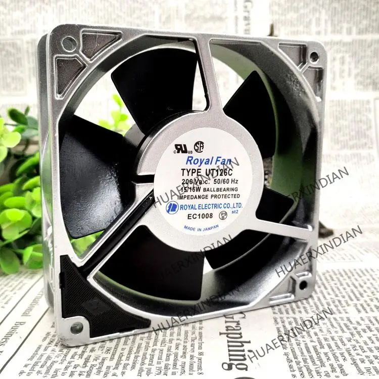 New ROYAL FAN ut126c 12038 AC220V 12cm/12  Cooling Fan Assembly Kit