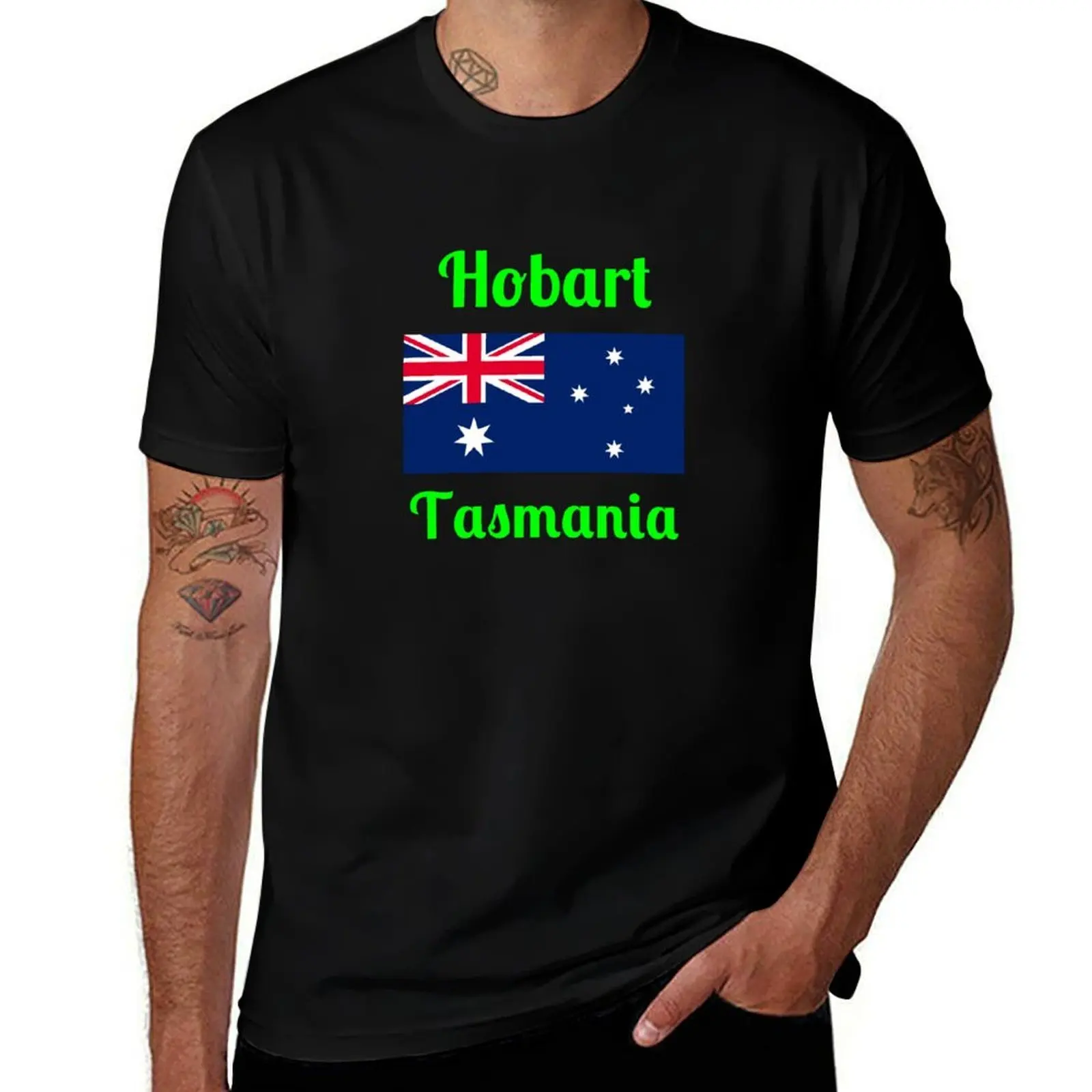

Hobart Australia (Tasmania) - Stylish Prints, T-Shirt blacks summer shirt boys whites tee shirts for men