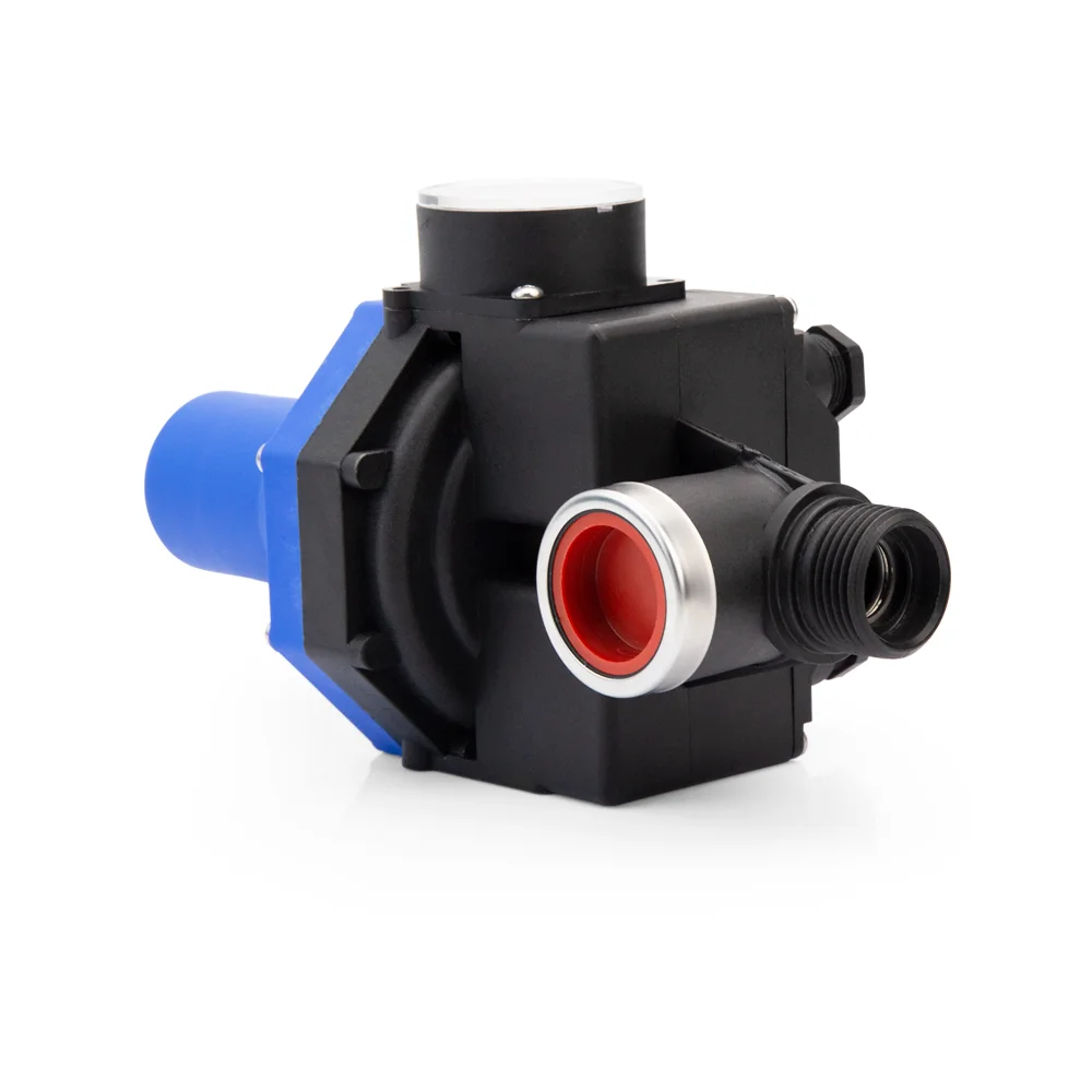 Interruptor de presión de bomba de agua, interruptor de flujo de agua 220V 1.1KW 10bar G1Thread, controlador de bomba de agua inteligente de alta calidad, electrónico