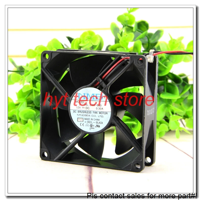 3110KL-04W-B50 3110KL-04W-B59 8025 12V 0.30A 8ซม.พัดลมทำความเย็น,100% ทดสอบก่อนจัดส่ง