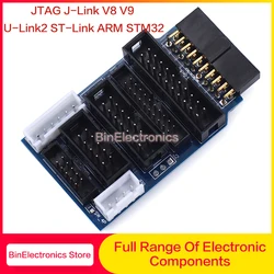 Multi-function Converter Adapter Board For JTAG J-Link V8 V9 U-Link2 ST-Link ARM STM32