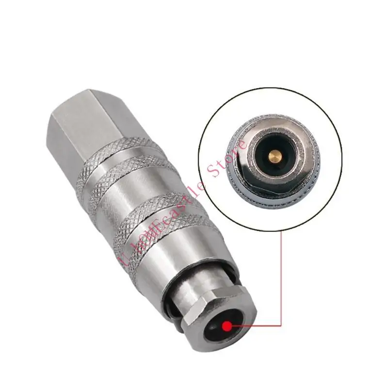 63HF US Standard Pneumatic self-locking Fitting For Air Compressor Pump Accessories Quick Release Coupling Air Hose Fittings
