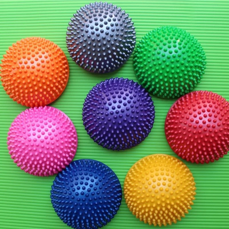 Children's Inflatable Hemispherical Yoga Ball Massage Sports Trainer Balance Ball Fitness Training Fitness Ball