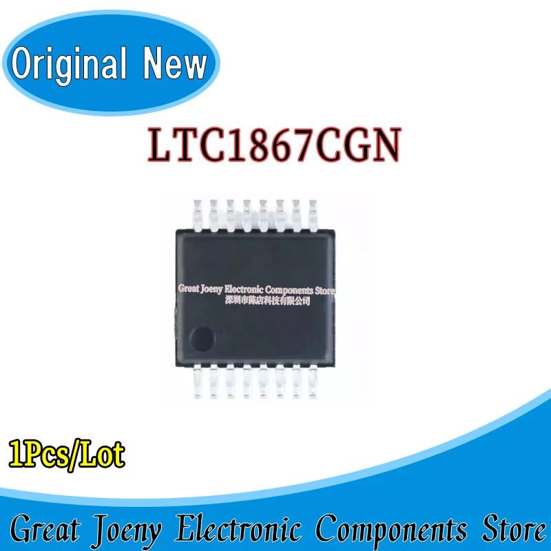 100% New Original LTC1867CGN 1867 LTC1867 IC Chipset SSOP-16 Bulk Best Price