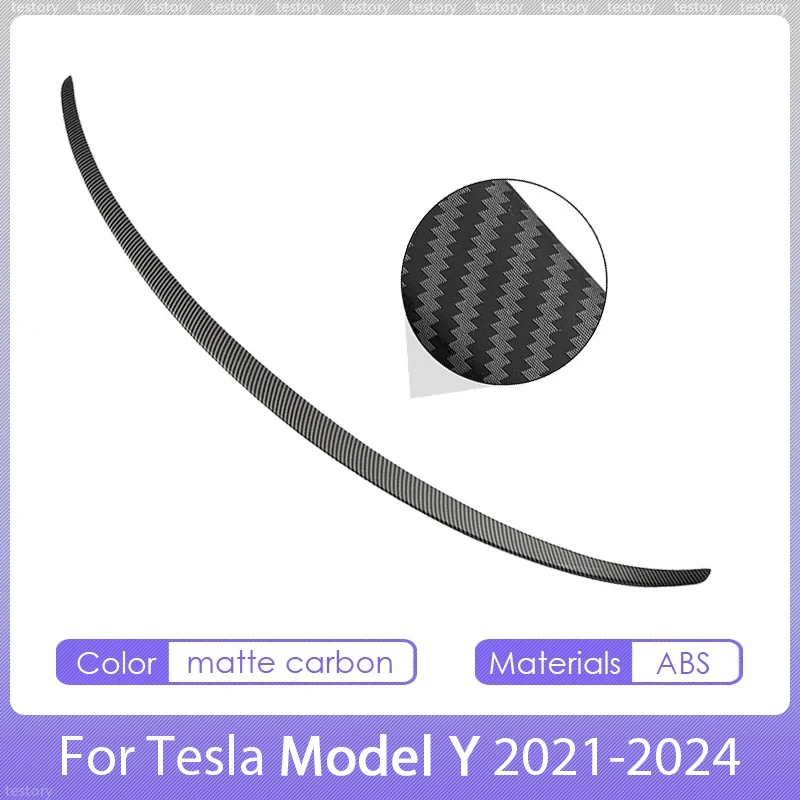 Spoiler voor Tesla Model Y Juniper Accessoires Spoilers Vleugels voor Tesla Model 3 Highland Accessoires 3/Y 2017-2026 ABS Materiaal