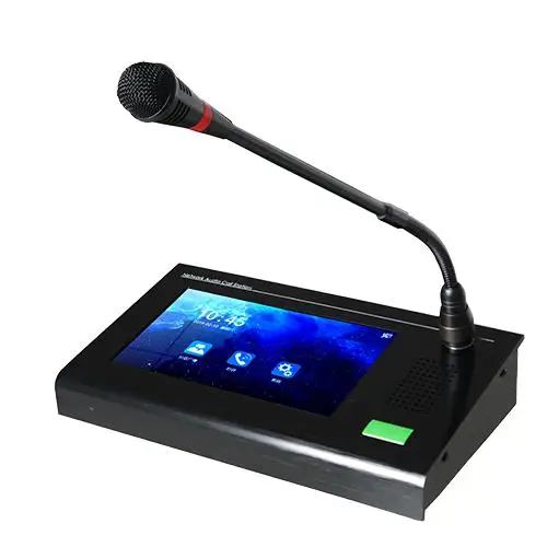 SIP Protocol IP Network Wireless Dynamic Conference Broadcast Intercom Microphone