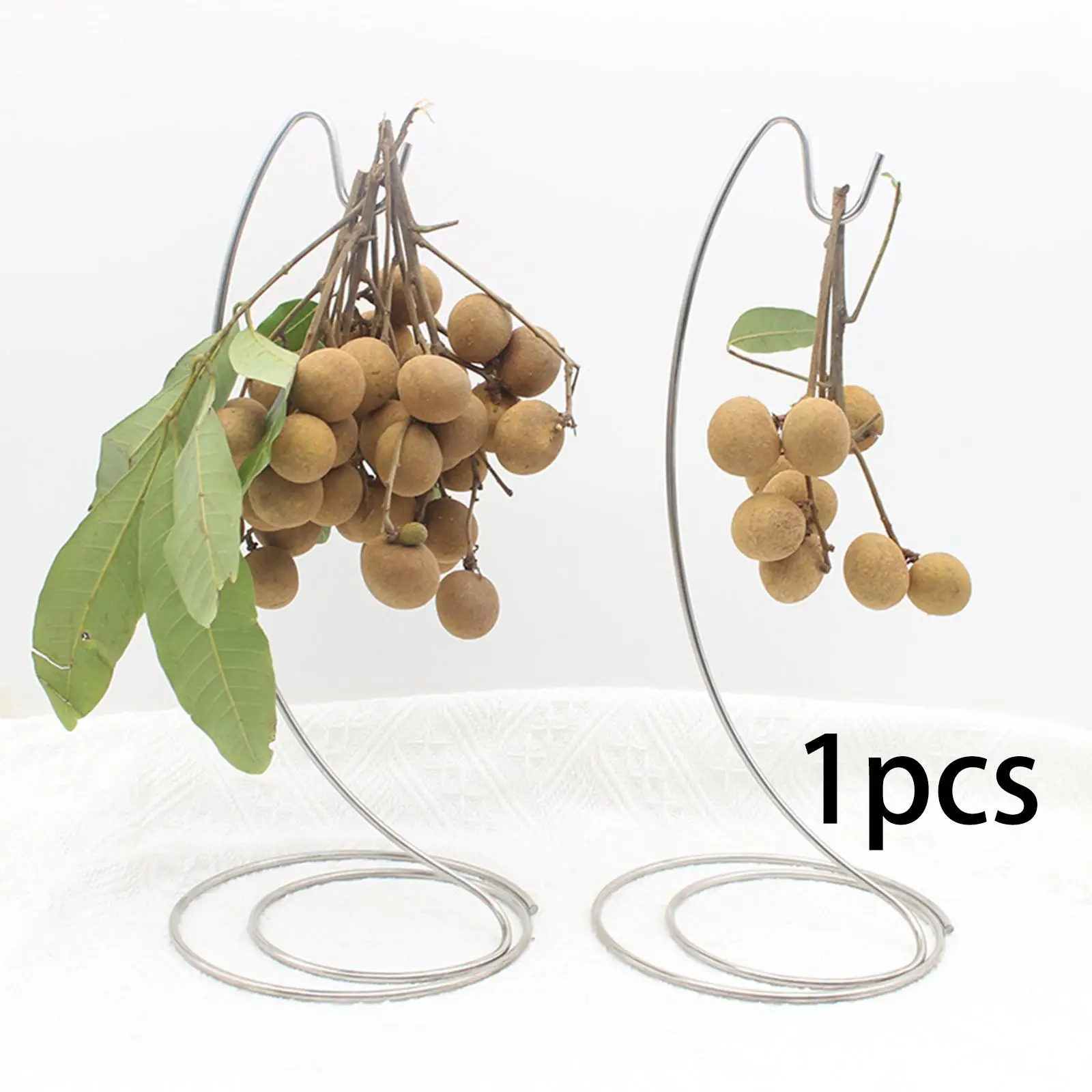 Banana Hanger Stand Creative Doesn\'T Tip Over Draining Fruit and Vegetables Holder for Countertop Home Decor Kitchen Storage