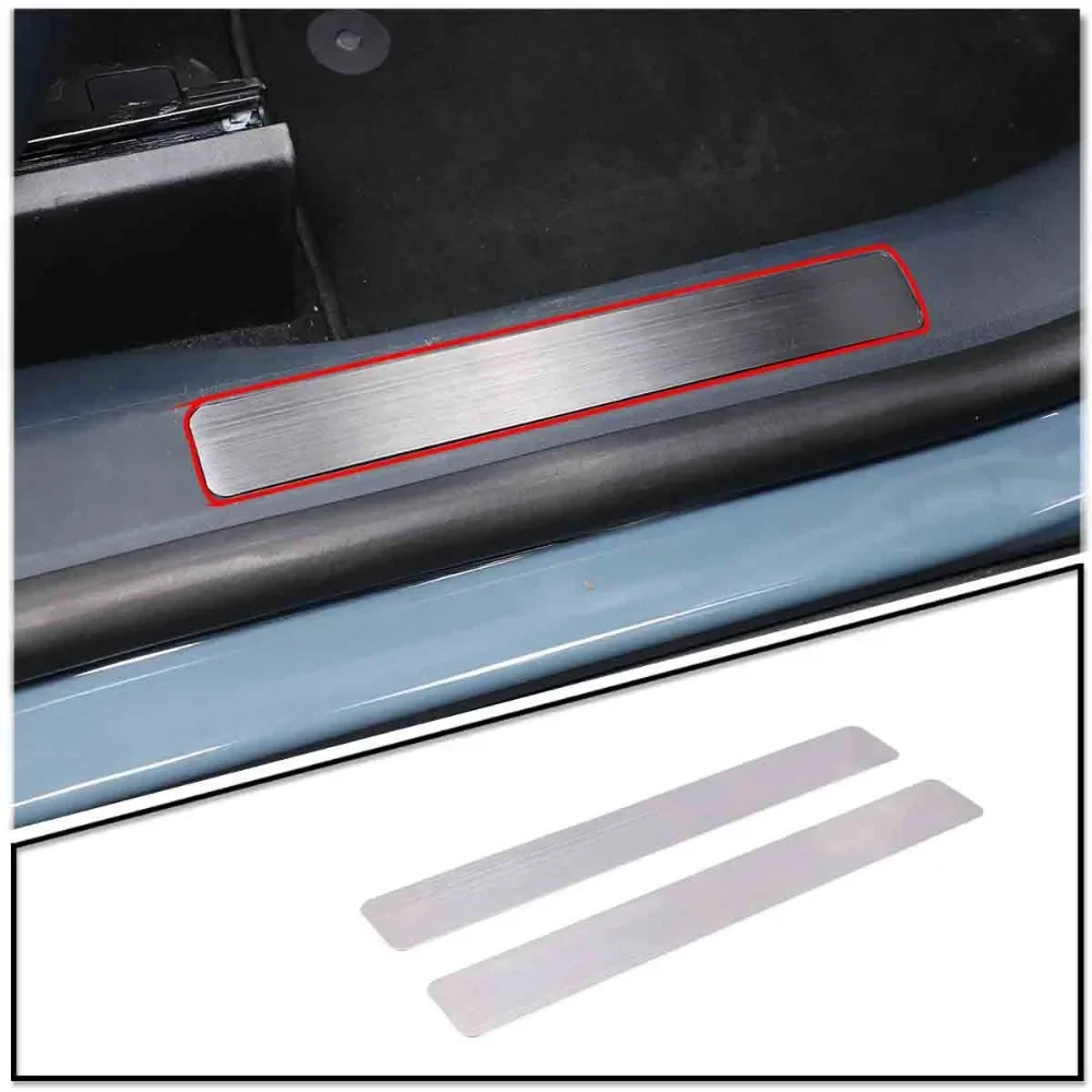 

Car Door Sill Plate Cover For Ford Maverick 2022 Stainless Steel Protection Trim Strip Car Interior Accessories