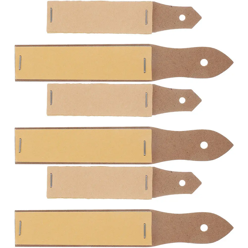 Sandpaper Pencil Sharpener Blocks 6 Piece Drawing Art Tool Set for Artists Beginners School Classroom