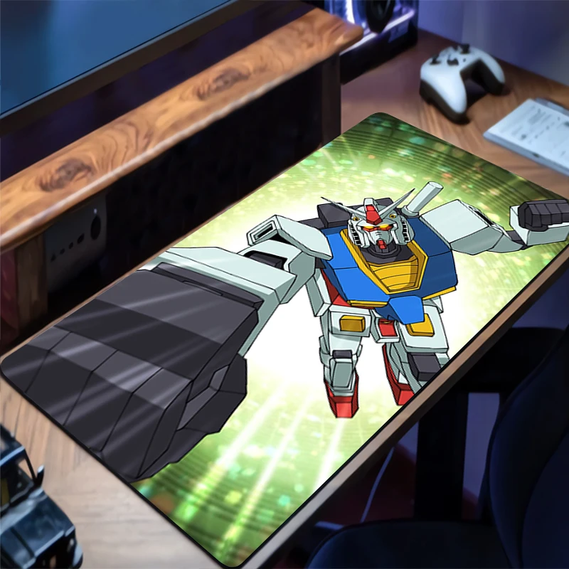 

Mousepad Mechanical Warrior RX-78-2 Gundam HD Desk Mat Non Slip Desk Mouse Mat Gaming Mouse Pad Rubber Keyboard Pad Extended Pad