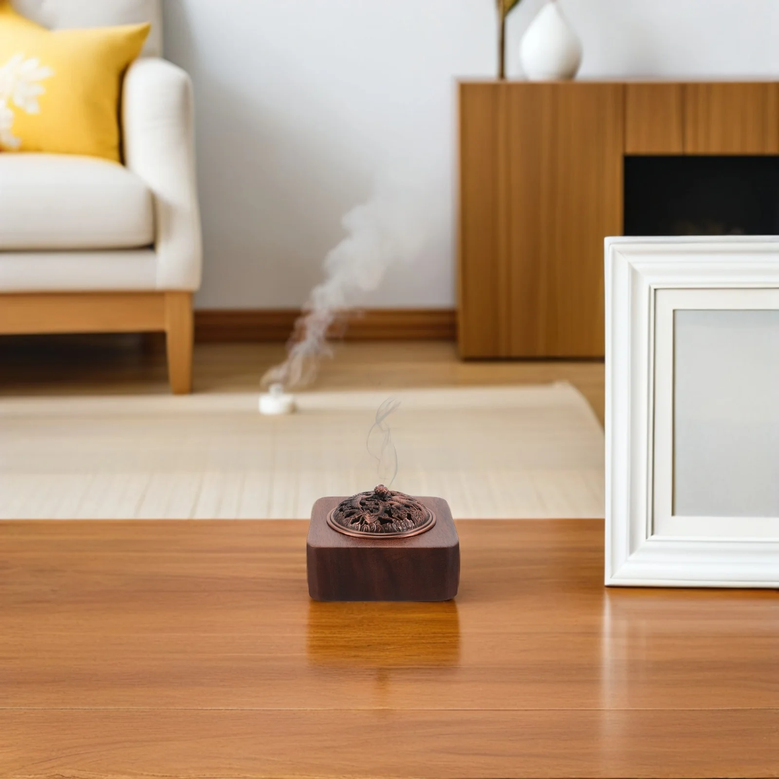 

1 Set Tea Ceremony Incense Burner Handmade Wood Stick Incense Holder For Indoor Aromatherapy Zen Decor Fragrance Stand Spiritual