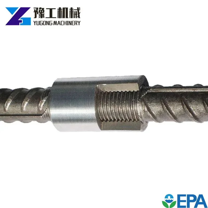 YG Widely Using Metal Building Material Threaded Splicing Rebar Coupler Sleeve Stainless Steel Thread Rolling Processing Price