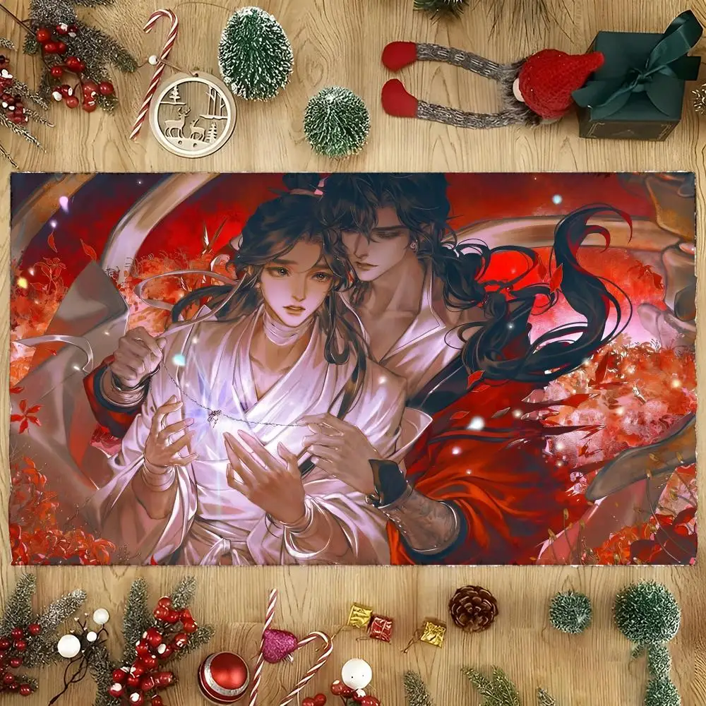 Bl H-Heaven Official's B-Blessing الكلمة حصيرة دافئ الفانيلا لينة سميكة سجادة ضد الإنزلاق لغرفة المعيشة غرفة نوم ديكور المطبخ السجاد #4