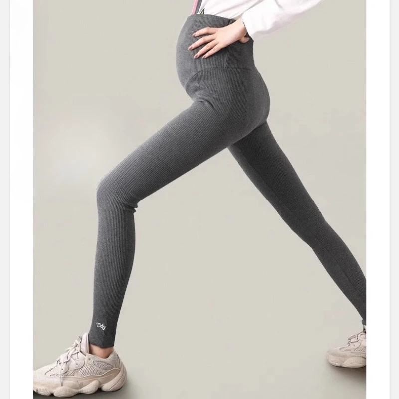 

Брюки для беременных, леггинсы с начесом и утолщением, не сжимают живот во время беременности.