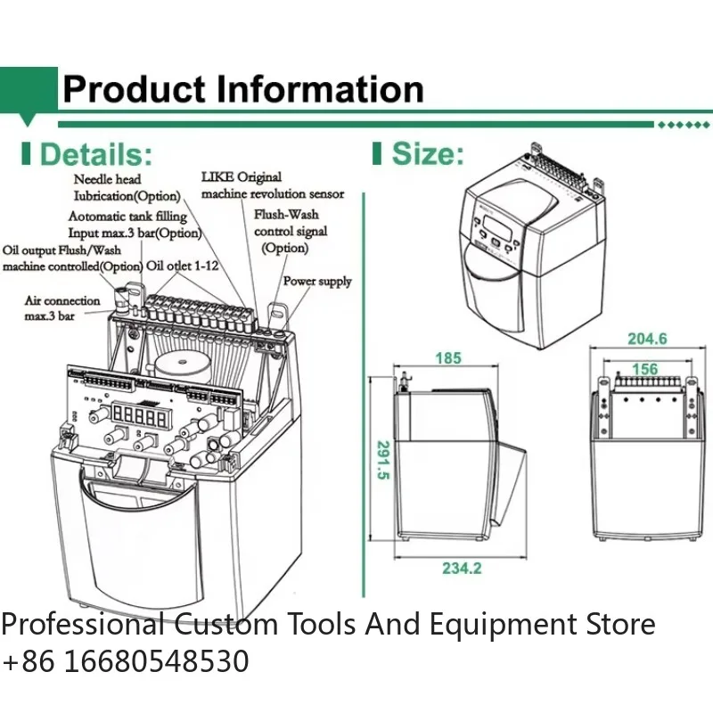 SXChina Supply Circular Knitting Machine Spare Parts  Auto Oiler P6.0