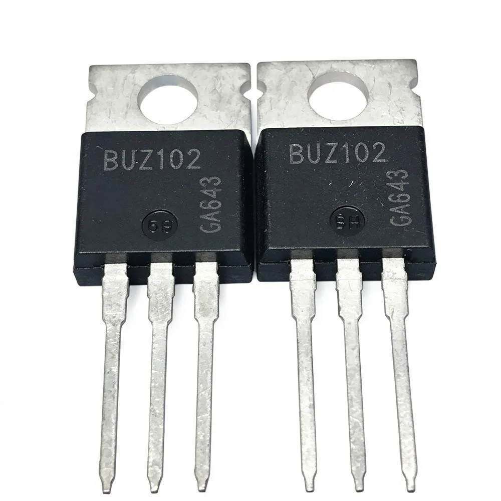 5PCS BUZ102 HGTP12N60A4D IRFB16N60L IRFB17N50L MTP60N10 TYN1225 TO-220