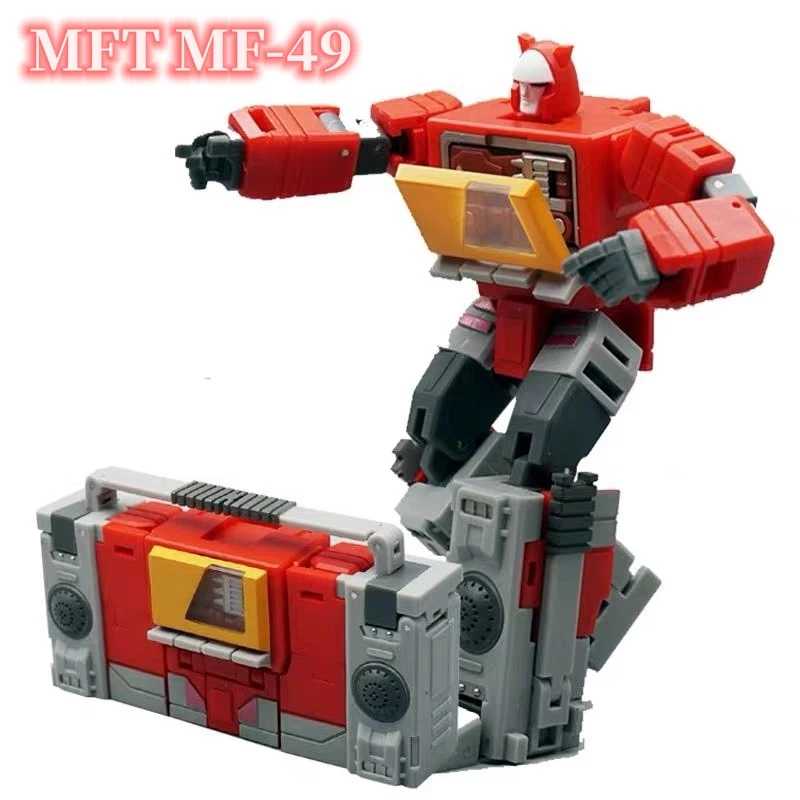 Auf Lager! Mech Fans Spielzeug Transformation MFT MF-49 MF49 Blaster Mini 12cm Action figur Roboter Spielzeug