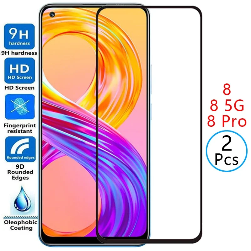 protective tempered glass for realme 8 pro screen protector on realme8 5g 8pro film realmi reame relme ralme real me mi realmi8