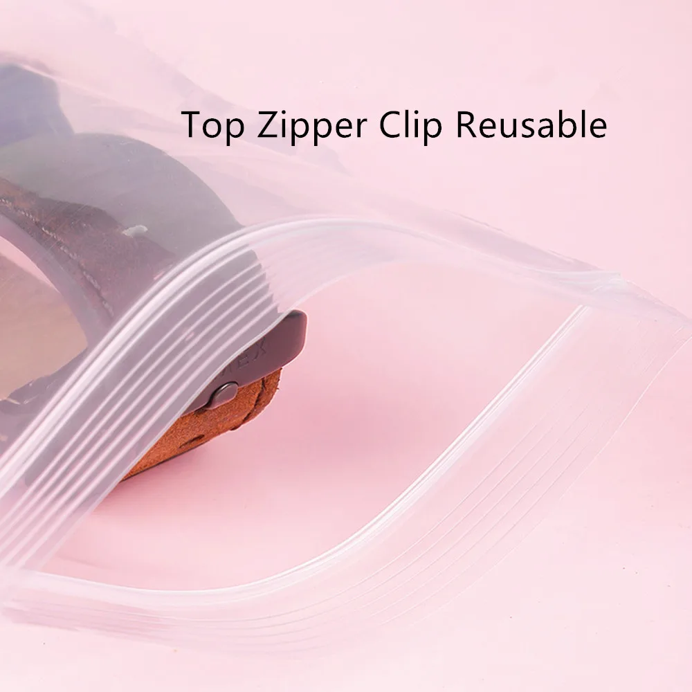 Extra Thick Ziplock Bag 100pcs Clear PE Small Plastic Packing-bags Zipper Self Sealing - Jewelry Bead Packaging Seasoning Pouch