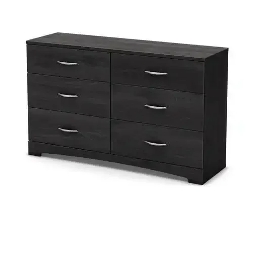 

SA 6-Drawer Double Dresser, Multiple Finishes Bedroom Furniture