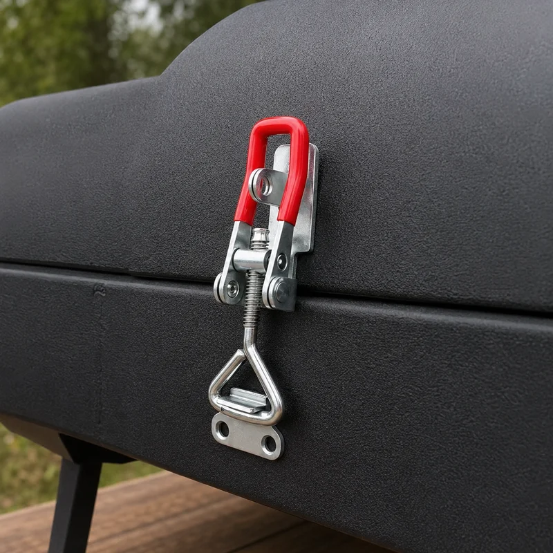 Adjustable Toggle Clamp Latch Heavy Duty Toggle Latches Holding Capacity Pull Latch Clamp For Smoker Lid Jig Tool Box Ca