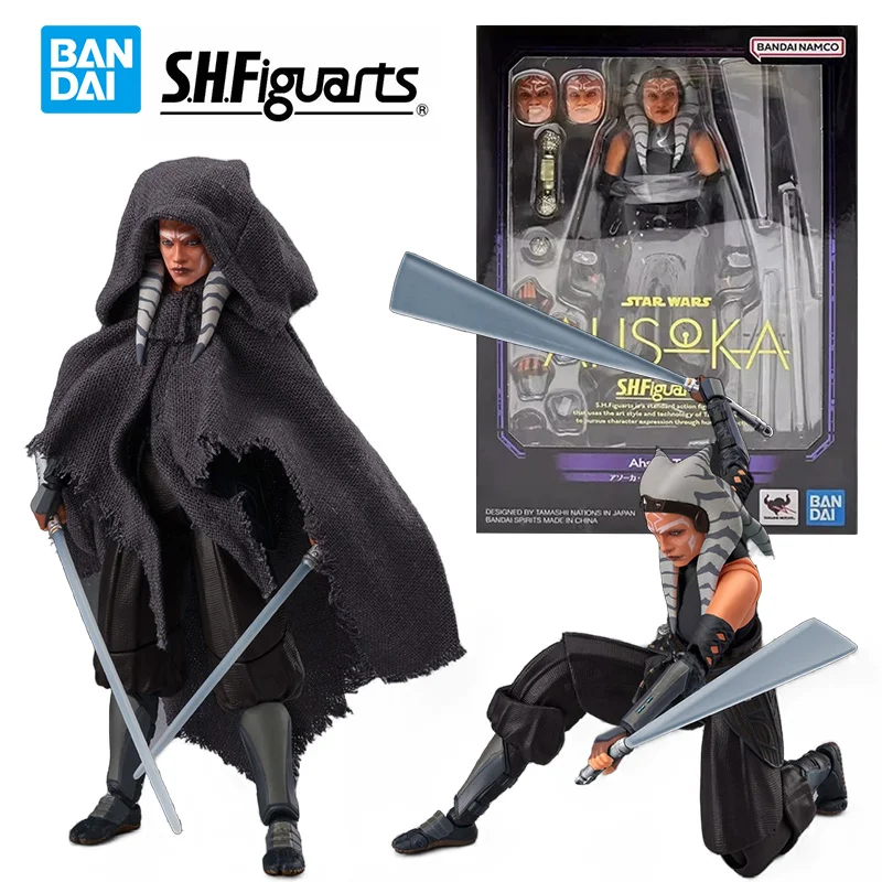 

Bandai Namco S.H.Figuarts Ahsoka Tano Star Wars Ahsoka 16 см аниме оригинальная фигурка модель игрушка подарок на день рождения коллекция