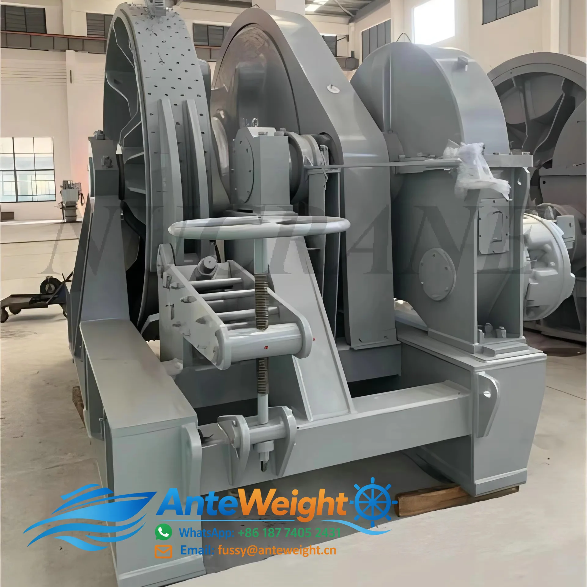 Fishing Boat Anchor Winch - 8T Lichtgewicht draadloze besturing voor visboten,