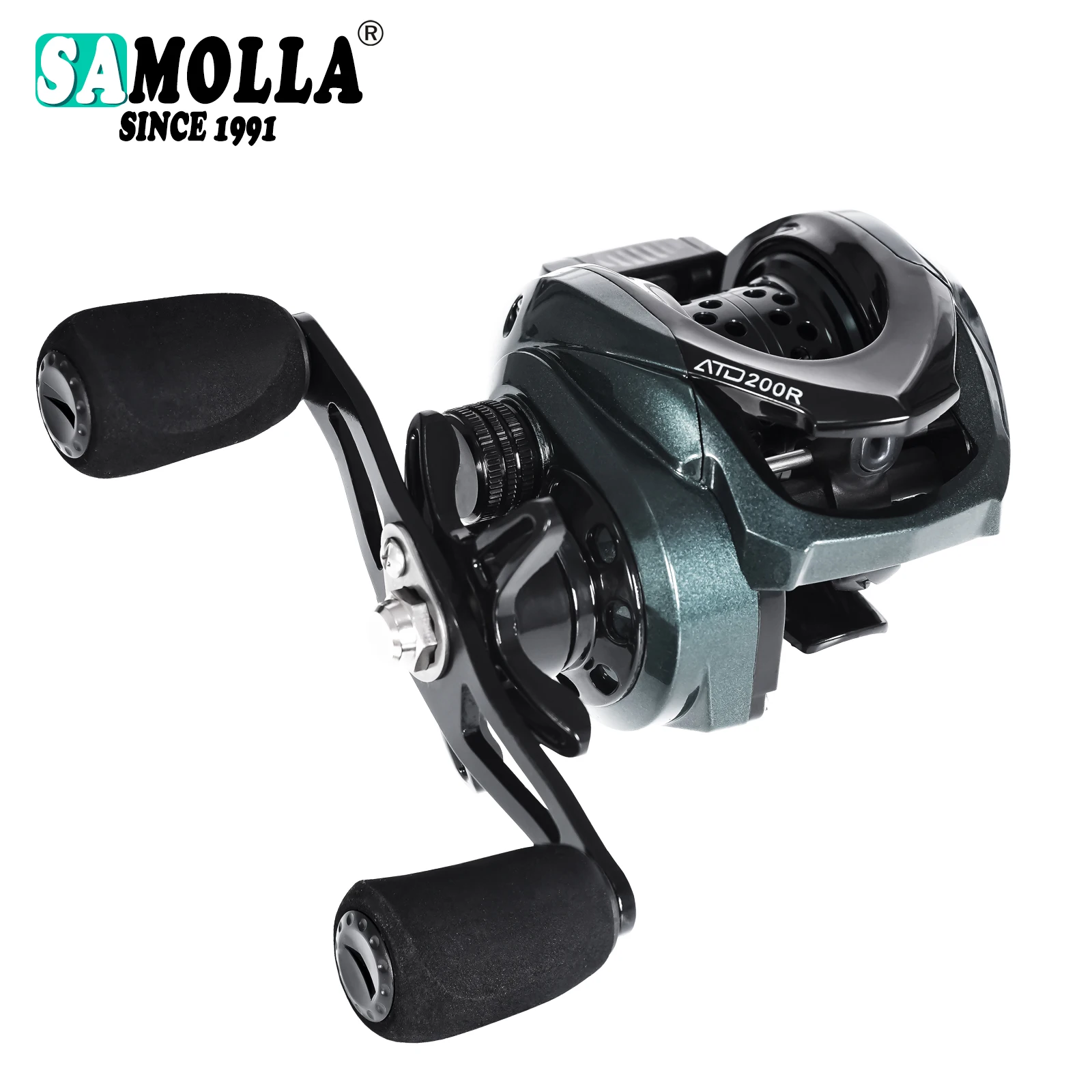 

2023 Baitcasting Fishing Reel High Speed 7.2:1 10KG Drag Ultra-Linght 180g Freshwater Saltwater Wheel Long Casting Reels