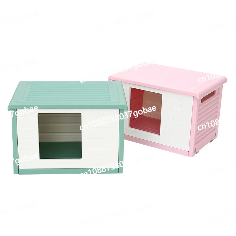 

Cat's nest is universal in all seasons, warm in winter, doghouse outdoor closed rainproof and waterproof outdoor