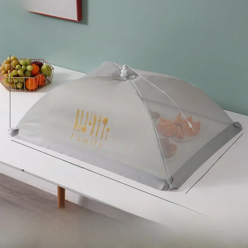 New Home Use Table Cover Food Lid Dustproof And Flyproof Stackable Dining Table Cloth Leftovers Cover Fashionable Summer