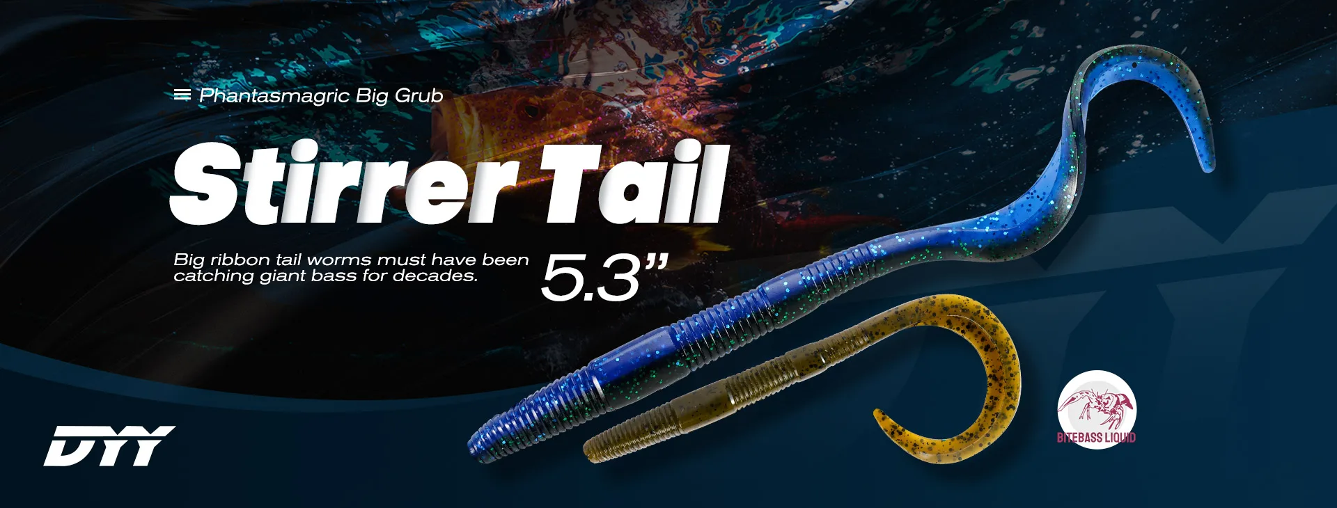 DYY Gabel Schwanz Stick Wurm Weichen Köder 15,5 cm 6 "8,4g Senko Silikon Bass Hecht Swimbait Künstliche Angeln weicher Köder – Detail 1
