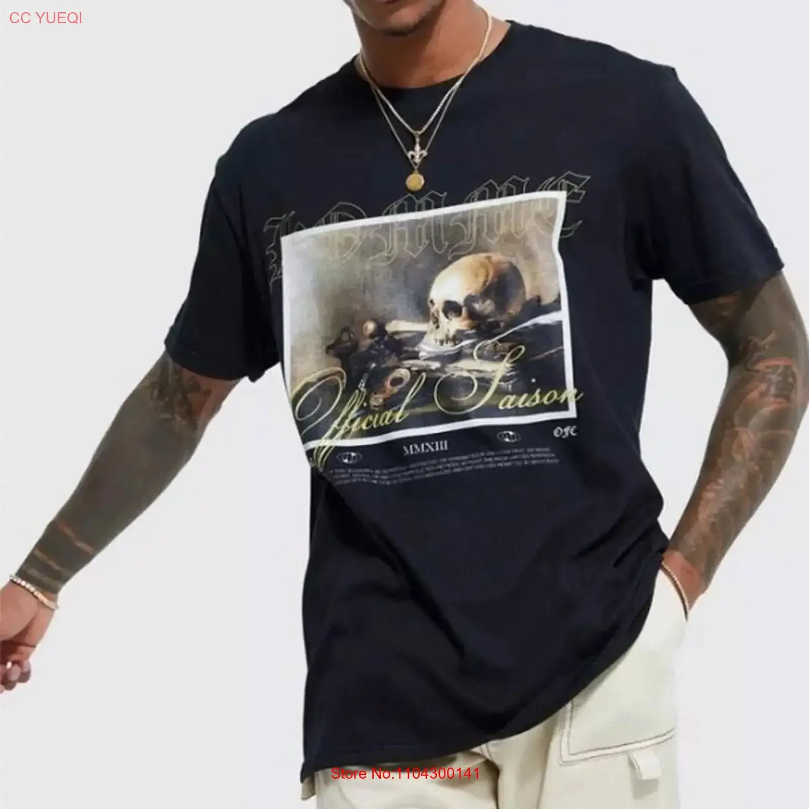 Boohoo Man Oversized T Shirt Size XS vintage Washed Unisex Stretched Slightly fashion streetwear Breathable designer clothes