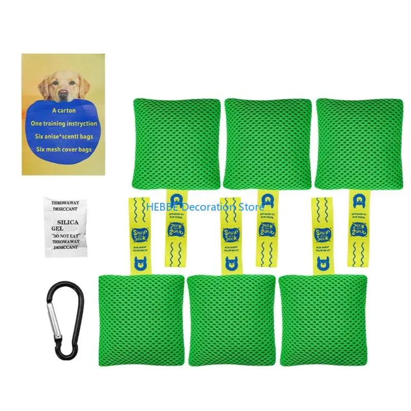 B0KC Comprehensive Dog Scent Identification Set For Professional Tracking And Odor Work Exercises