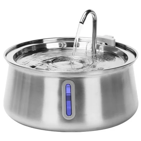 

Капелька воды 4л с окном, кран из нержавеющей стали, диспенсер для воды для домашних животных