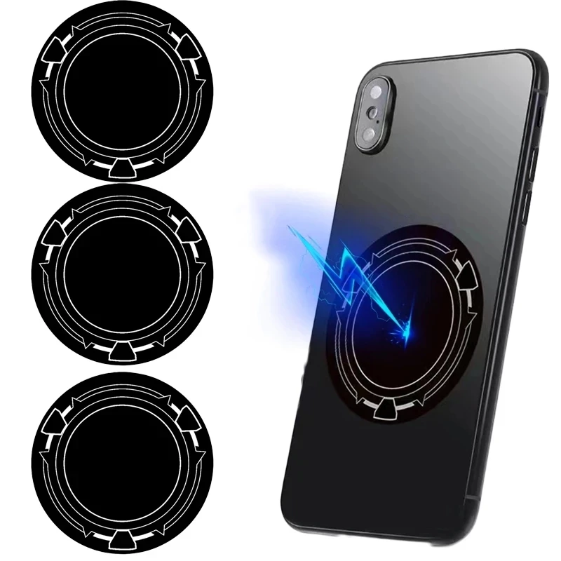 4cm/6cm/9cm Metal Plate Ring For Magsafe Magnetic Car IPad Holder Radiator Iron Sheet Sticker For IPad / Tablet PC