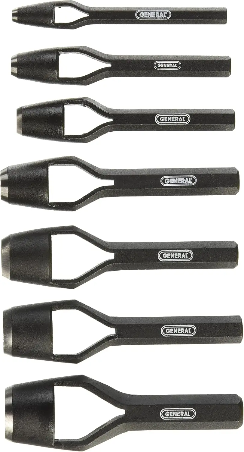 7-Piece Arch Punch Set, 1/4