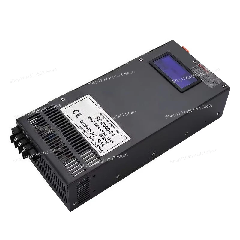 Switching Power Supply 220 To 12V24V36V48V60V72V150 Volt SE-2000W100a Display Constant Voltage Constant Current