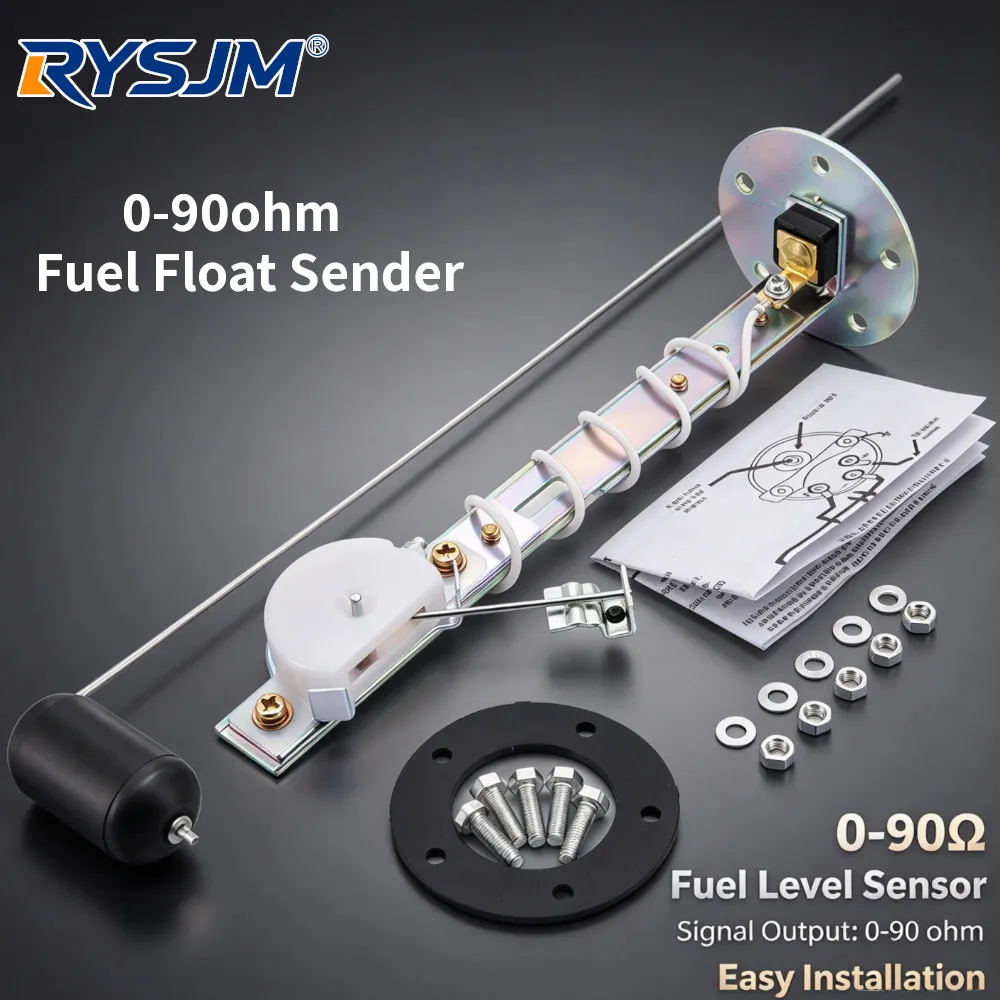 1PC Car Fuel Level Gauge Sensor 0-90Ohms Auto Fuel Float Sensor Car Fuel Sender Unit For Fuel Tank Level Gauge Meter 12V