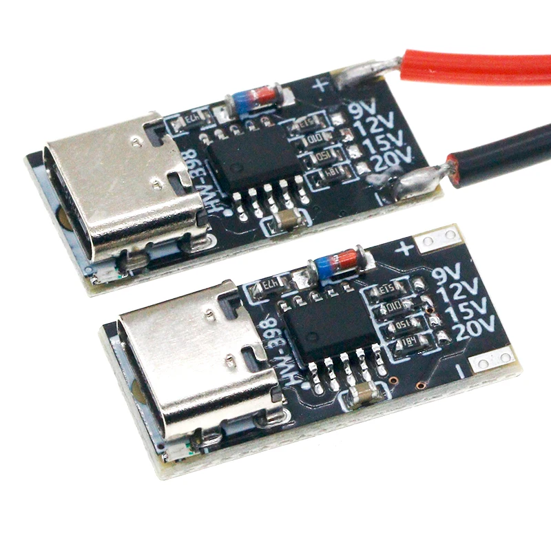 PD/QC Decoy Board Fast Charge USB Boost Module Type-c Power Supply Change Module PD3.0/2.0 PPS/QC4+ QC3.0/2.0 FCP AFC