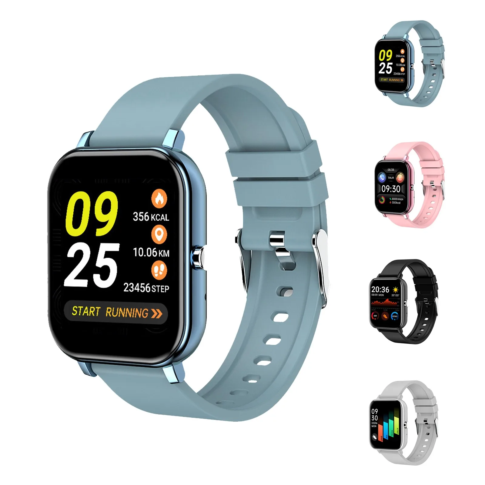 smvp Call Smart Watch Waterproof Heart Rate Fitness Bracelet Colorful Screen Blood Pressure  Oxygen Monitor Wristband