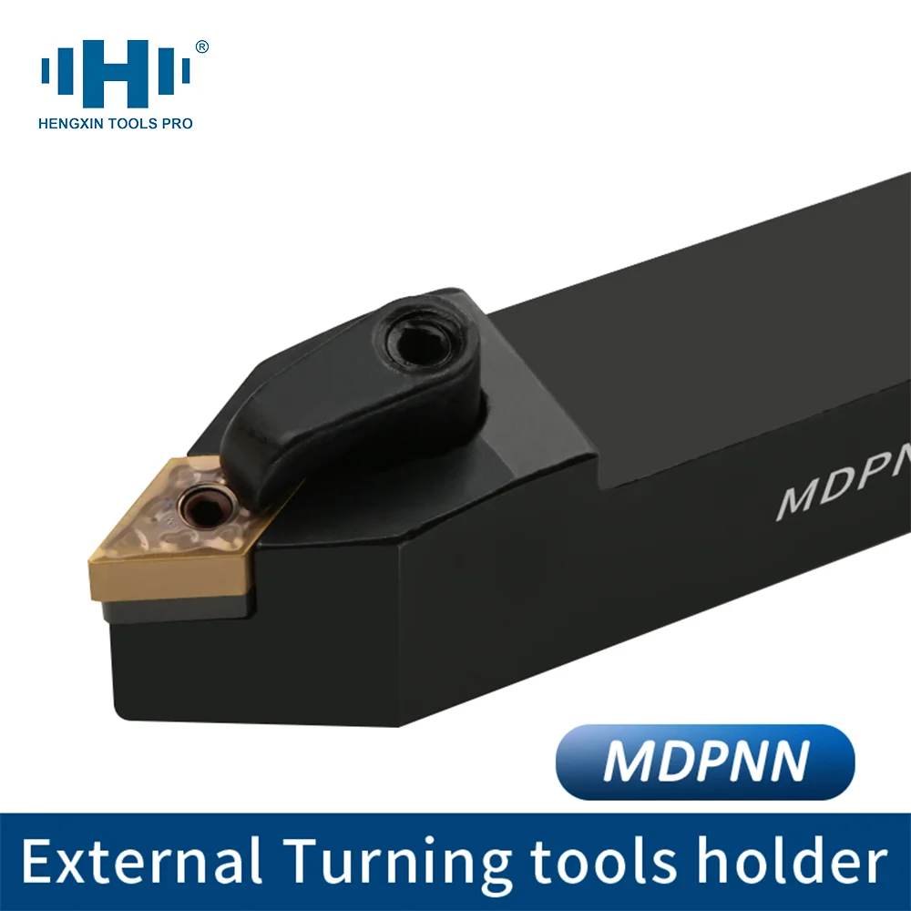 

HENGXIN MDPNN2020K11 MDPNN2525M15 Carbide Inserts Lathe External Turning Tools Holder CNC MDPNN Machine Bar Cutting Tools Set