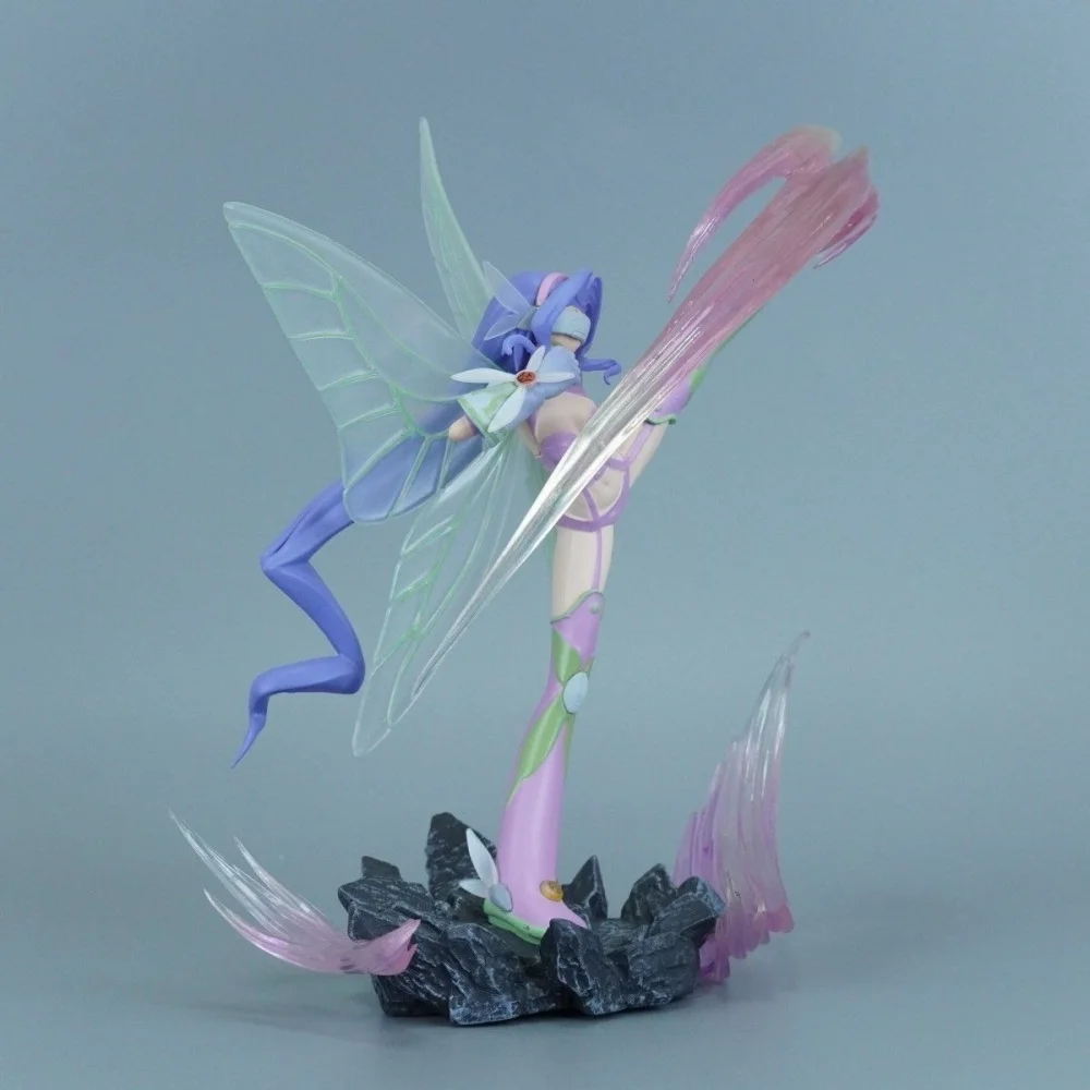 애니메이션 디지몬 어드벤처 페어리몬 PVC 액션 피규어 소장 모델 인형 장난감 21CM