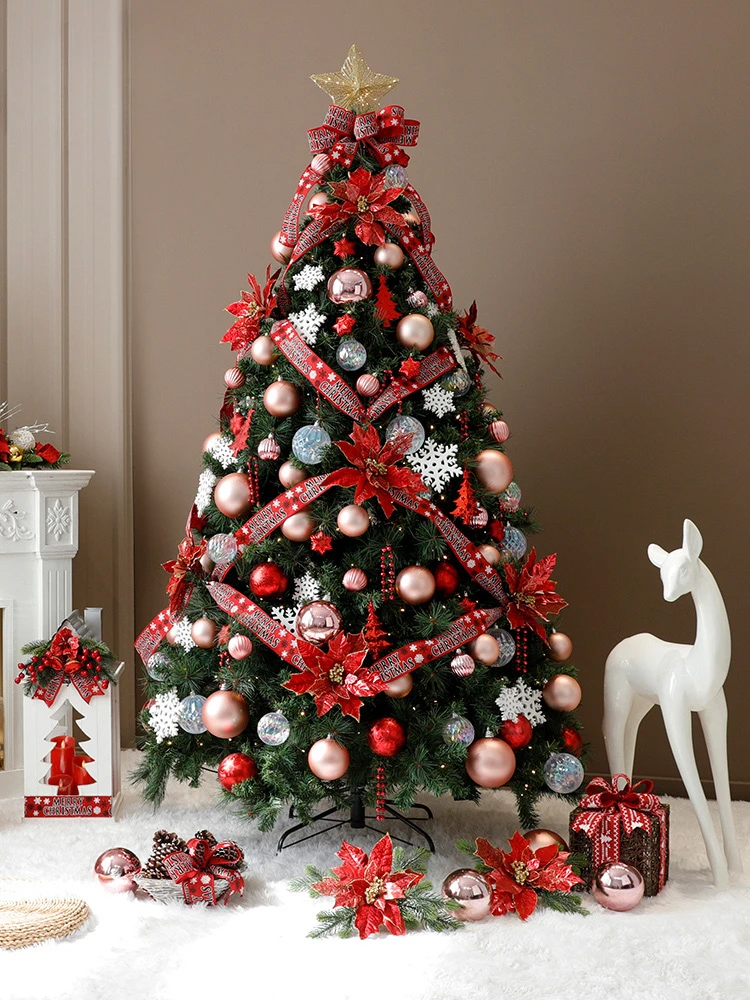 

1.5 meters 1.8 meters 2.1 meters encrypted Christmas tree large floor package Christmas scene decoration