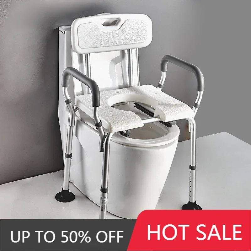 Non Slip Shower Chair Medical Use Pregnant Women Elderly Ergonomic Heavy Duty Sauna Bathroom Seat Accessibility Furniture