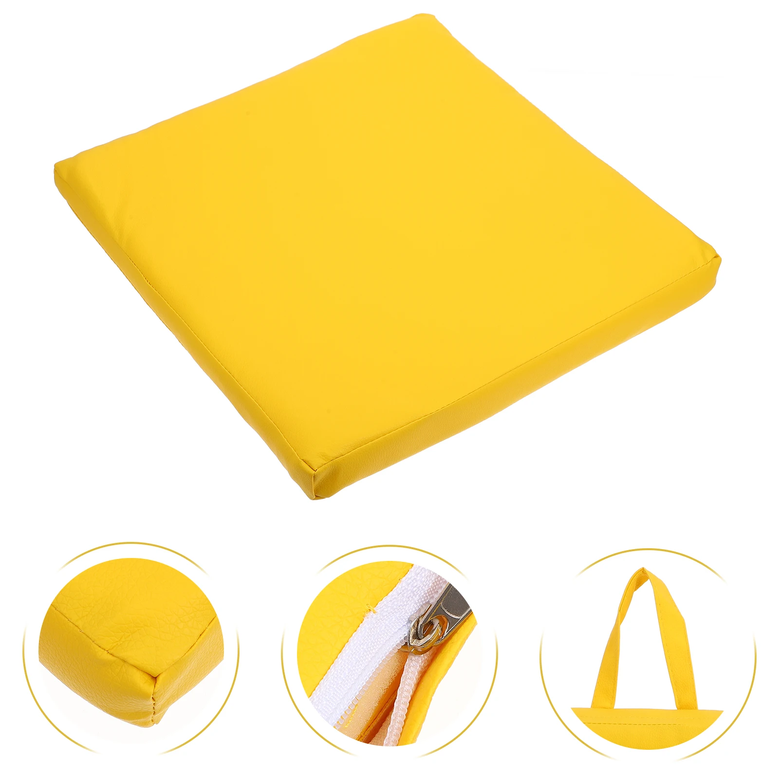 

1pc Square Seat Outdoor Lightweight Memory Foam Floor Pad Portable Camping Mat for Picnic Hiking Beach Grey Classroom