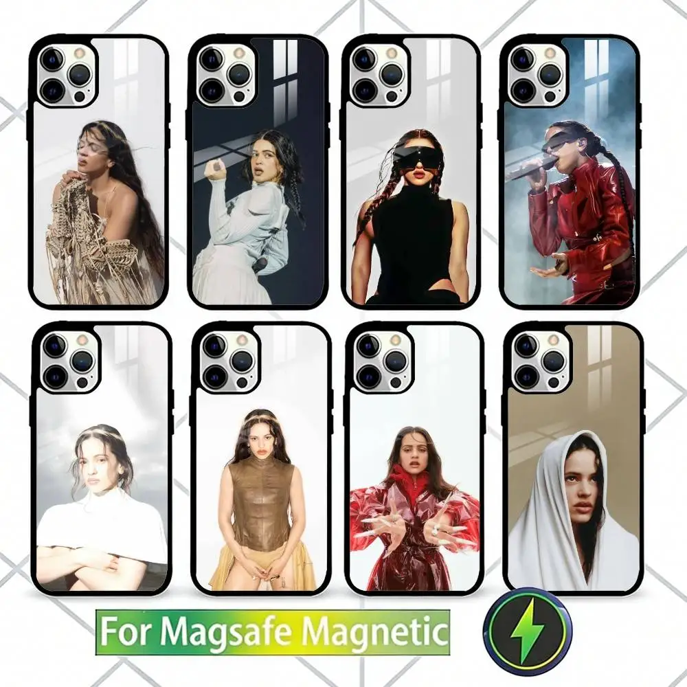 

Singer R-Rosalia Phone Case For iPhone17,16,15,14,13 Plus,Pro Max Magnetic For Magsafe Wireless Charging