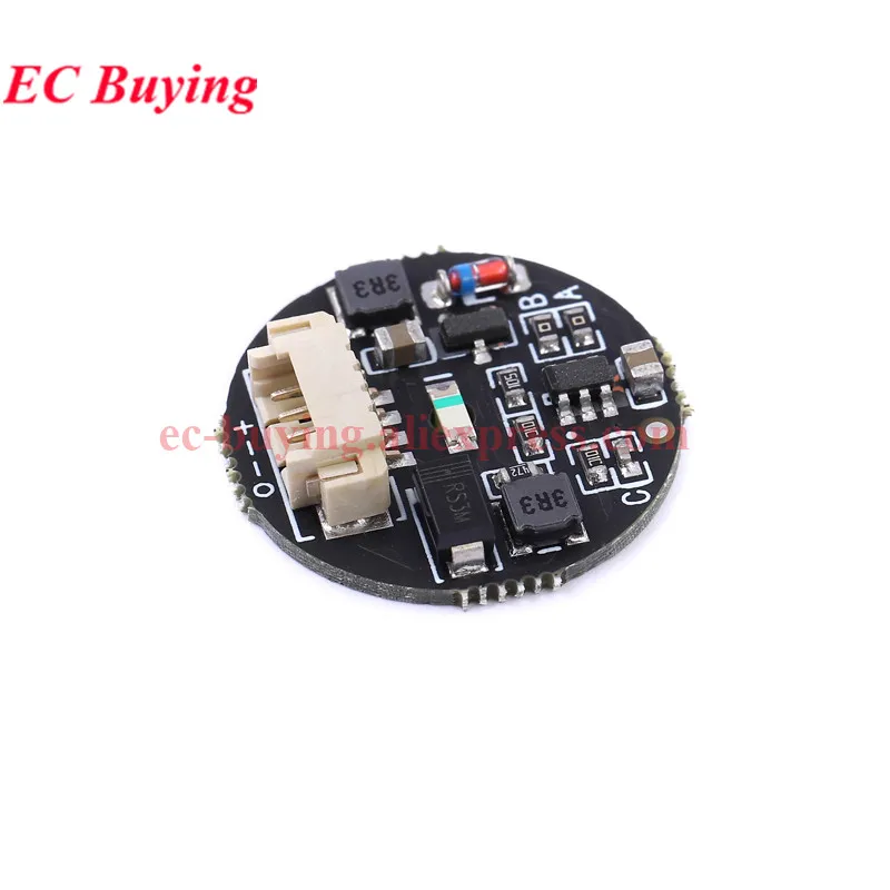 1-10Pcs 3V-30V Jog/Latch Touch Key Switch Module Single Key Bistable Tactile Sensing with LED Indicator 3-wire/4-wire Max 2.5A
