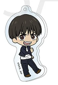 Anime  2 Keychain Doll Toji Fushiguro Yu Haibara Geto Suguru Gojo Satoru Acrylic Keyring Pendant for Gift