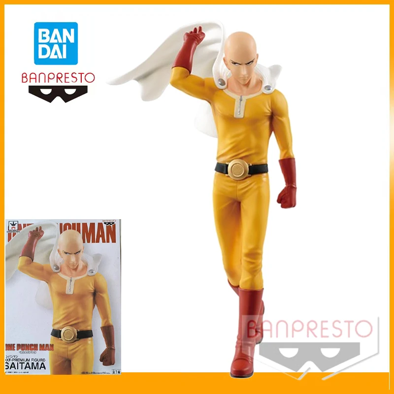 

Original Bandai Banpresto One Punch Man Dxf Saitama Anime Action Figures Model Figure Collections Model Collect Fast Shipping