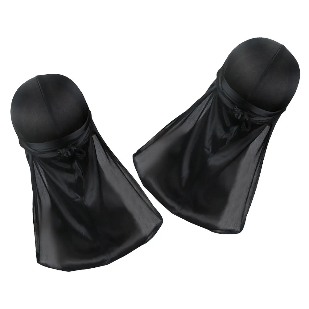 

2 шт. универсальных пиратских дурагов с длинными хвостами, эластичные банданы-тюрбаны, мягкие и стильные, для женщин и мужчин, для косплея, костюмов, яхтинга